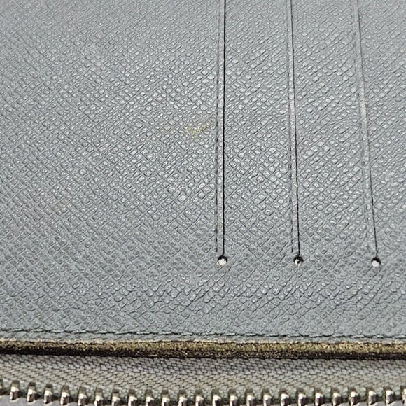 Louis Vuitton Zippy Vertical Taiga Long Wallet Ardoise - Picture 12 of 14